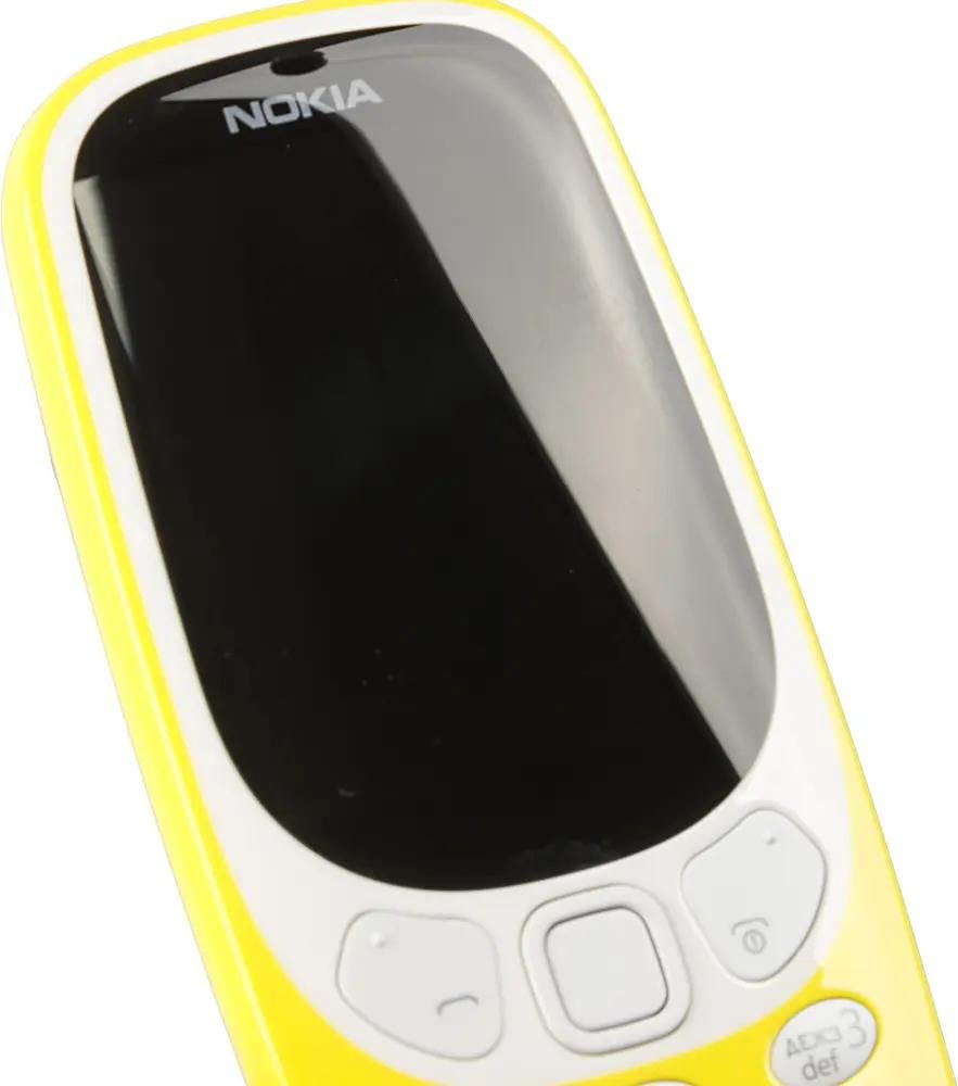 Сотовый телефон Nokia 3310 dual sim 2017, желтый – купить в Ситилинк |  1007313