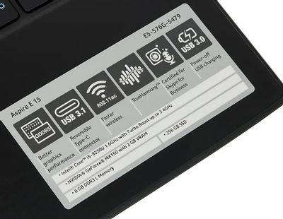 Acer Aspire E15 E5 576G 5479 NX.GSBER.015 15.6