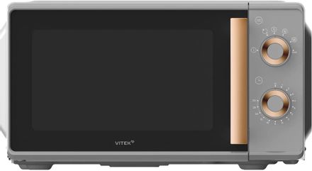 Микроволновая печь Vitek VT-MW1920, 700Вт, 20л, серый/золотистый