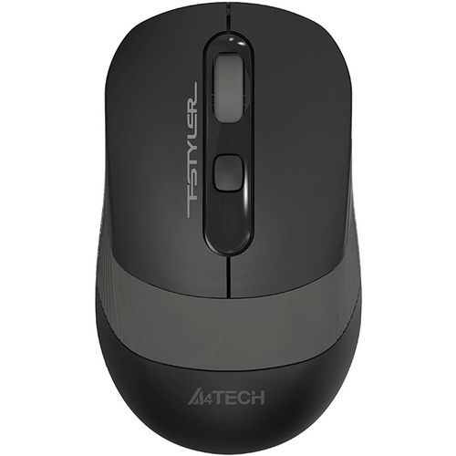 Мышь беспроводная A4TECH Fstyler FG10CS Air, радио, оптическая, USB, USB-C, 2000dpi, черный и серый [fg10cs air stone grey]