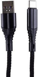 Изображение товара Кабель ZIBELINO USB Type-C (m) -  USB (m),  1м,  2.1A,  черный [zdnc-typec-blk]