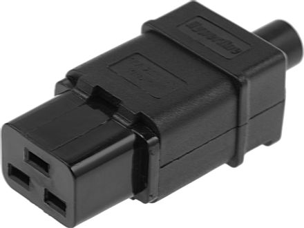 Вилка Hyperline (CON-IEC320C19) (упак.:1шт)
