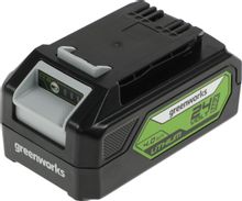 Батарея аккумуляторная GREENWORKS G24B4, 24В, 4Ач, Li-Ion