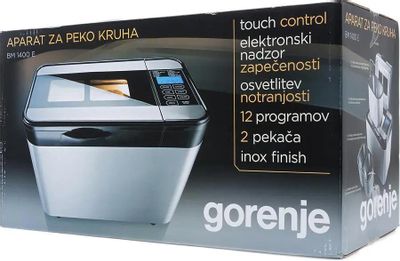 Хлебопечь Gorenje BM1400E, серебристый – купить в Ситилинк | 726339