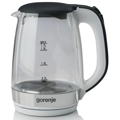 Чайник электрический Gorenje K17GXG, 1.7л, стекло/металл/пластик