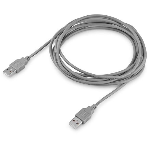 Кабель USB2.0 Buro USB A(m) — USB A(m), 3м, блистер, серый [bhp ret usb_am30]