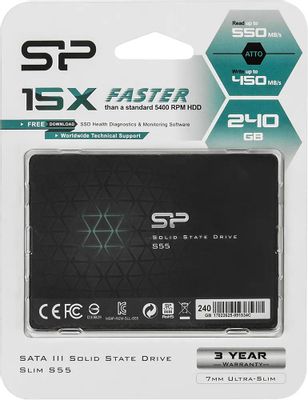SSD Silicon Power Slim S55 SP240GBSS3S55S25 240 2.5