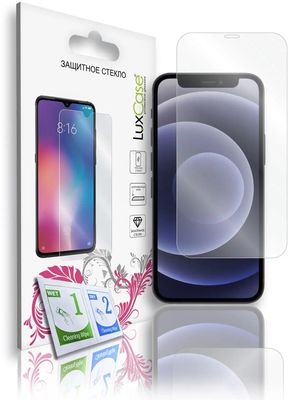 Защитное стекло для экрана  LuxCase для Apple iPhone 13 Pro Max прозрачная, 1 шт [83180]