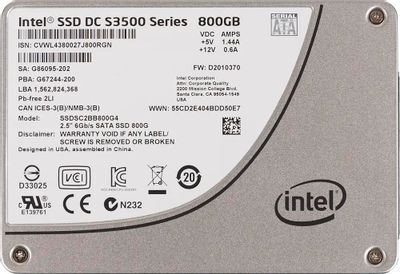 SSD Intel S3500 SSDSC2BB800G401 800 2.5