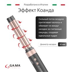 Мультистайлер GA.MA Styler - Le Aura,  серый и бронзовый