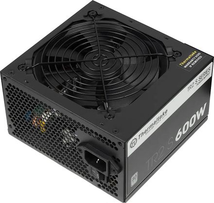 Блок питания Thermaltake TR2 S,  600Вт,  80 PLUS WHITE,  120мм, черный, retail [ps-trs-0600npcweu-2]