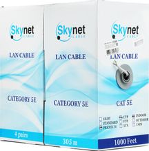 Кабель SKYNET CSP-UTP-4-CU UTP, кат.5E, 305м, 4 пары, медь, одножильный ...