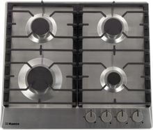 Газовая варочная панель Hansa BHGI630301, независимая, нержавеющая ...