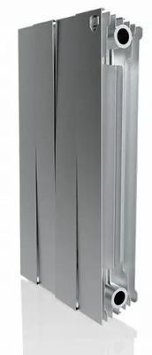 Радиатор биметаллический ROYAL THERMO PianoForte 500 Silver Satin, 500мм х 4 секций, боковое [нс-1176338]