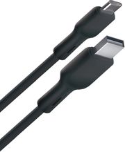 Изображение товара Кабель BORASCO USB Type-C 1м 3A черный универсальный для смартфонов и планшетов