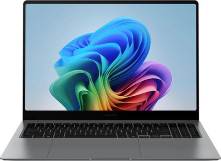 Ноутбук Samsung Galaxy Book 5 Pro NP960, 16", 2025, AMOLED, Intel Core Ultra 7 256V 2.2ГГц, 8-ядерный, 16ГБ LPDDR5x, 512ГБ SSD,  Intel Arc  140V, Windows 11 Home,  серый [np960xha-lg1in]