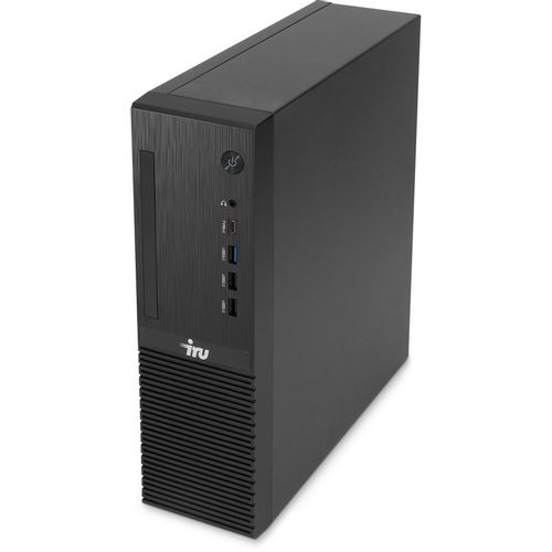 Компьютер iRU Planio 310H6SFC SFF Intel Core i3 12100F, DDR4 8ГБ, 256ГБ SSD, NVIDIA GeForce GT610 - 2 ГБ, Windows 11 Pro, черный [2153448]