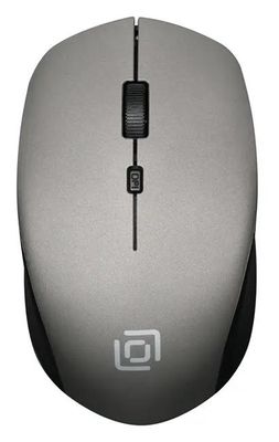 Мышь Oklick 565MW matt, оптическая, беспроводная, USB, черный и серый [1103663]