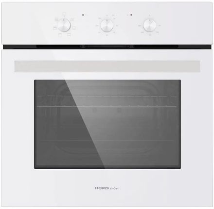 Духовой шкаф электрический HOMSAIR OES657WH, 57л, дверца с 2 стеклами, белый
