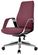 Изображение товара Кресло руководителя МОДЕР Гермес М, на колесиках, кожа/искусственная кожа, бордо/черный [53100]