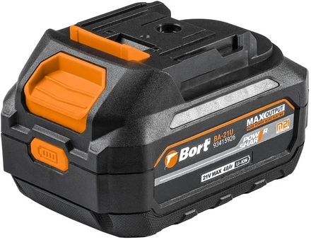 Батарея аккумуляторная Bort BA-21U, 21В, 4Ач, Li-Ion [93415926]