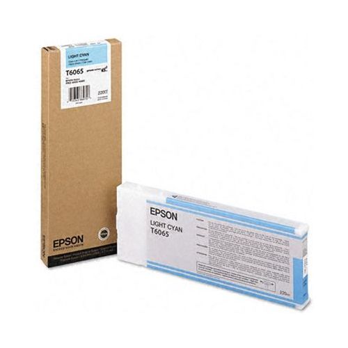 Картридж Epson T6065, светло-голубой / C13T606500
