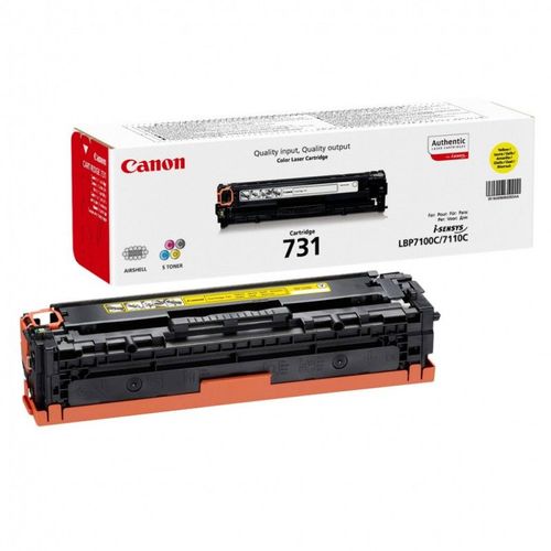 Картридж Canon 731Y, желтый / 6269B002
