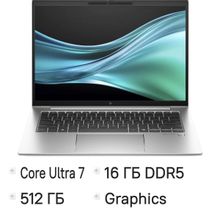 Изображение товара Ноутбук HP EliteBook 840 G11 с 14" UWVA, Core Ultra 7 155U, 16 ГБ, SSD 512 ГБ