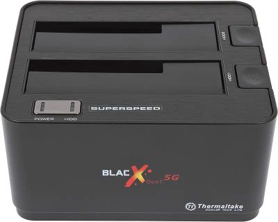 Док-станция для HDD Thermaltake BlacX Duet 5G ST0022E, черный – купить ...