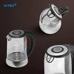 Чайник электрический Vitek VT-WK1009, 1.7л