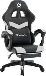 Изображение товара Кресло геймерское Defender Runa pro из экокожи с поясничной поддержкой Изображение товара Кресло геймерское Defender Runa pro из экокожи с поясничной поддержкой