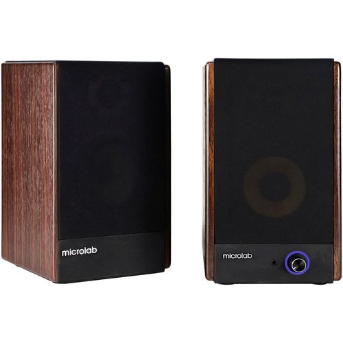 Колонки Bluetooth Microlab Solo 3, 2.0, коричневый