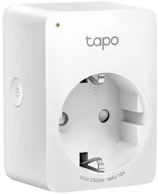Умная розетка TP-LINK Tapo P100(1-pack) EU VDE Wi-Fi белый