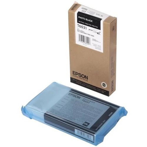 Картридж Epson T6031, черный / C13T603100