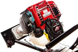 Вибратор для бетона REDVERG RD-SF1100, бензиновый, 1.5л.с., 950Вт, красный