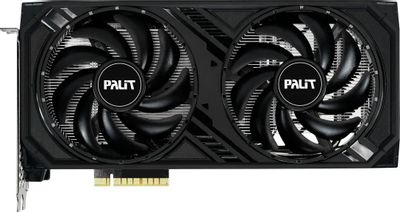 Видеокарта Palit NVIDIA  GeForce RTX 4060 RTX4060 DUAL 8ГБ Dual, GDDR6, Ret [ne64060019p1-1070d]