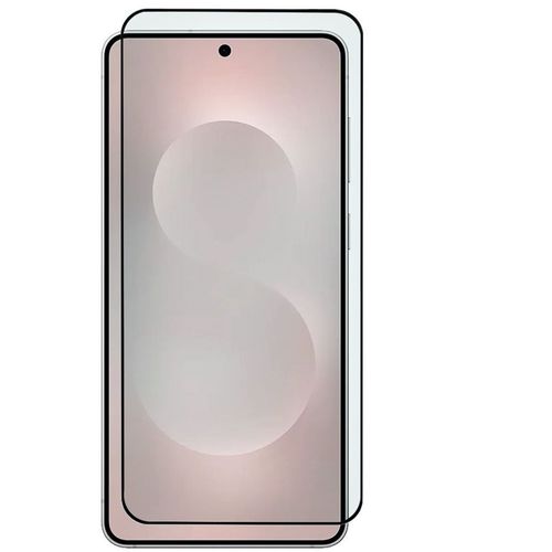 Защитное стекло для экрана ZIBELINO для Samsung S25 Edge 5G антиблик, 3D, 1 шт, черный [ztg-3d-sam-s25-eg-blk]