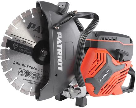 Бензорез Patriot DSG 735M бензиновый,  75см3,  4.8л.с.,  3500Вт,  d=350мм [595102435]