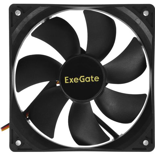 Вентилятор EXEGATE EX283386RUS 120мм, 3-pin, 1850об/мин, 30 дБ, черный, OEM