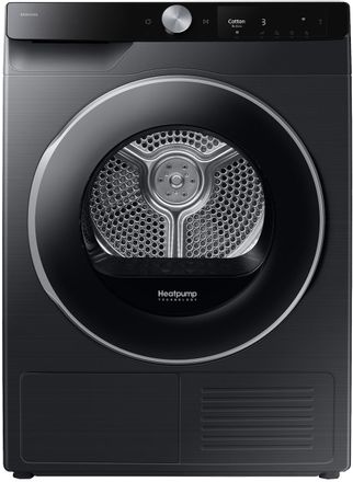 Сушильная машина Samsung DV90T6240LB/LP черный, с английской панелью управления