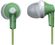 Изображение товара Наушники Panasonic RP-HJE118GU, 3.5 мм, внутриканальные, белый/зеленый [rp-hje118gug]