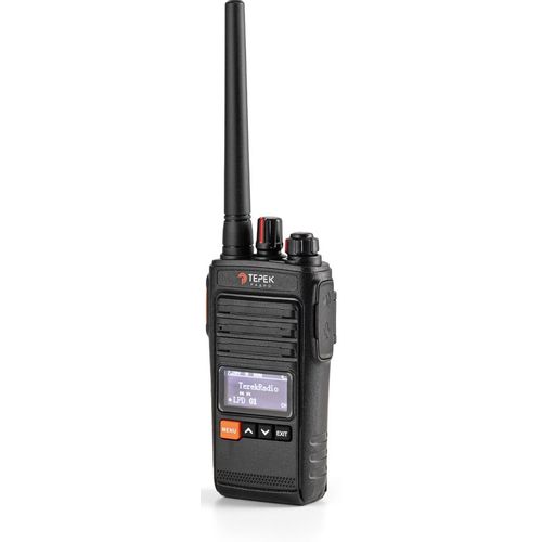 Рация ТЕРЕК РК-212 502 кан., до 13км, аккумулятор, черный [рк-212 military u]