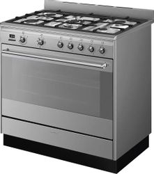 Газовая плита SMEG SUK91MFX9, нержавеющая сталь