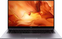 Изображение товара Ноутбук Huawei MateBook D 16 16.1", 3ГГц, 6-ядерный, 16ГБ DDR4, 512ГБ SSD,  серый [53011sjq](Б/У)