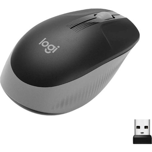 Мышь беспроводная Logitech M191, радио, оптическая, USB, 1000dpi, черный и серый [910-005922]