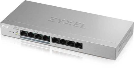 Коммутатор ZyXEL GS1200-8HPV2-EU0101F, управляемый, 8 RJ-45, 10/100/1000 Мбит/с
