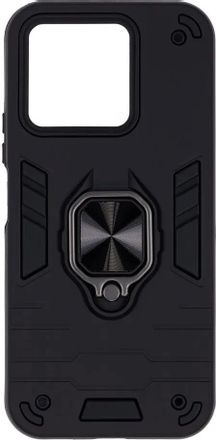 Чехол (клип-кейс) ZIBELINO Armor Case, для Honor X8c, противоударный, черный [zac-hon-x8c-blk]