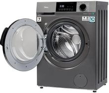 Стиральная машина узкая Midea MFC3712BSW40/S, с паром, инверторная