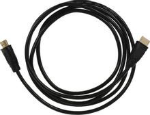 Изображение товара Кабель HDMI USB 2 метра версия 1.4 для аудио и видео устройств черный