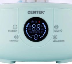 Увлажнитель воздуха ультразвуковой CENTEK CT-5110, 3.8л, зеленый